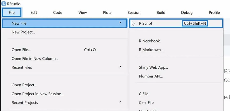 Skrip R Untuk LuckyTemplates Menggunakan RStudio