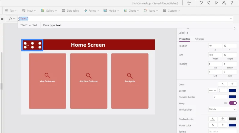 Power Apps-Funktionen: Arbeiten mit User(), Today() und Now()