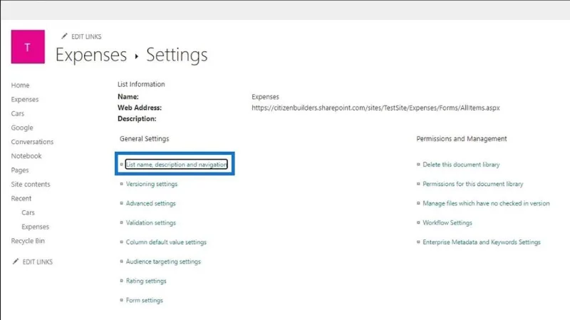 Tetapan Pustaka Tapak SharePoint |  Gambaran keseluruhan