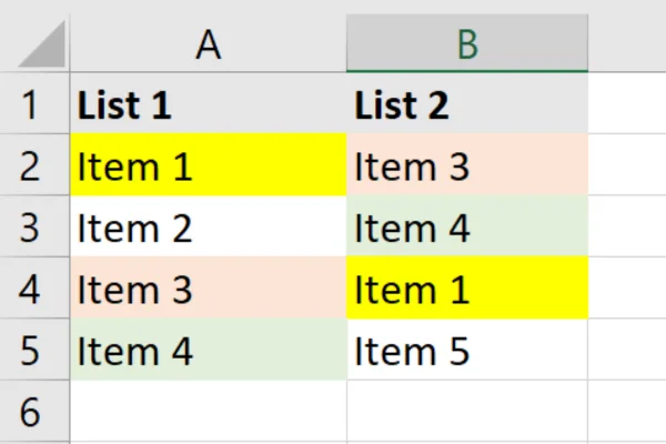 Cara Membandingkan Dua Lajur Dalam Excel Menggunakan VLOOKUP