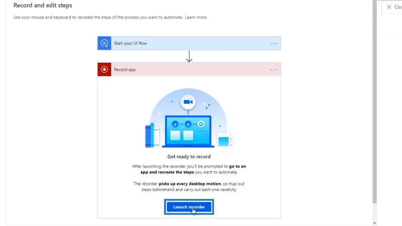 Output Aliran UI Dalam Automate Kuasa