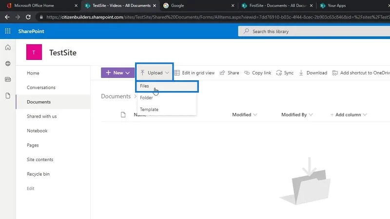Versi SharePoint Untuk Fail Bukan Pejabat