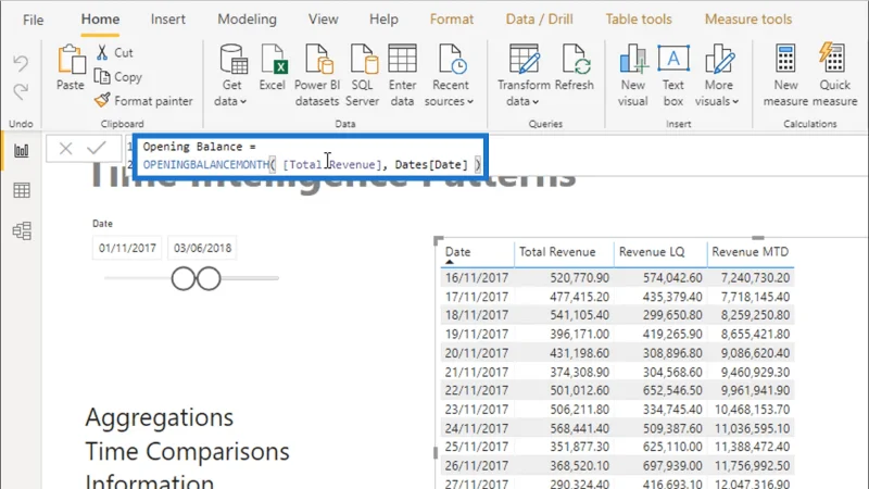 Patrones comunes de inteligencia de tiempo utilizados en LuckyTemplates