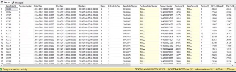 Klausa SQL WHERE Untuk Penapisan Data