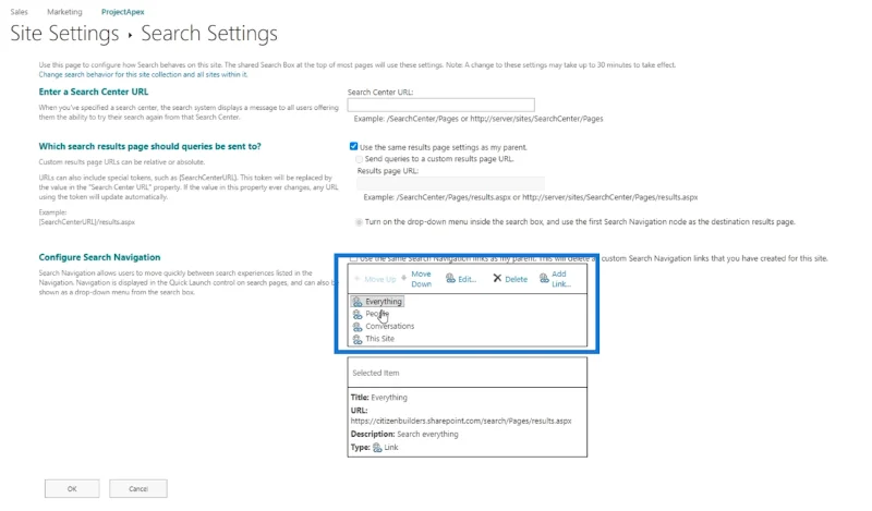 Fungsi Carian SharePoint