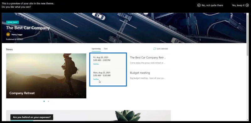 Pengalaman SharePoint Classic Design View
