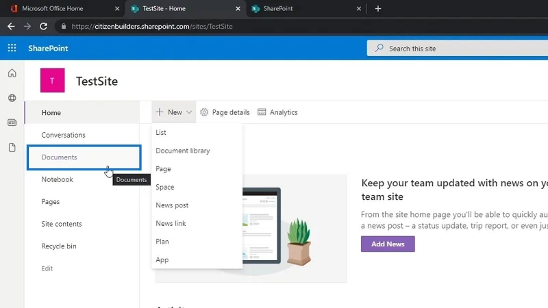 SharePoint-Dokumentbibliothek |  Anfänger-Tutorial