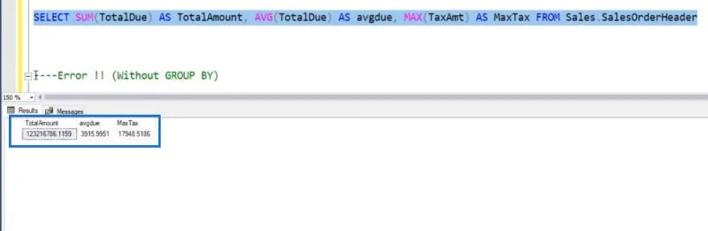 Fungsi Agregat Dalam SQL Dan Penggunaannya