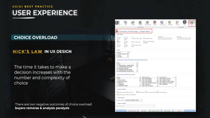 Tingkatkan Laporan Anda Dengan Undang-undang UX
