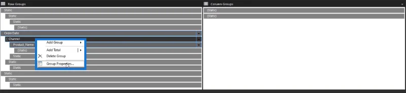 Buat Matriks Dalam LuckyTemplates Report Builder