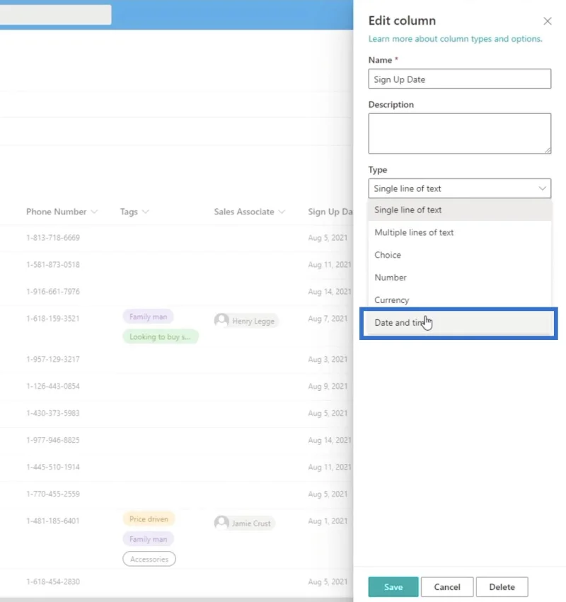 คอลัมน์จากการคำนวณใน SharePoint |  ภาพรวม