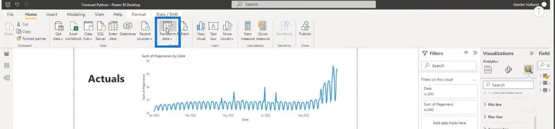 Model Ramalan LuckyTemplates Menggunakan Python