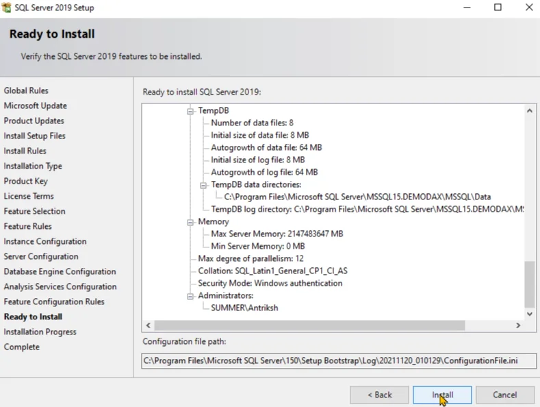 Cara Memasang SQL Server Untuk LuckyTemplates