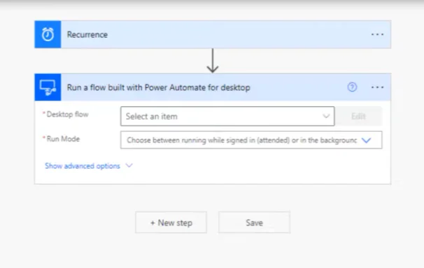 Pianifica un flusso desktop da eseguire in Power Automate