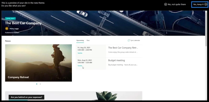 Pengalaman SharePoint Classic Design View