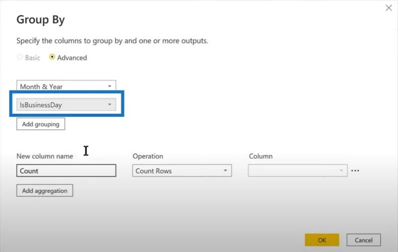 Petua LuckyTemplates: Cara Membandingkan N Hari Perniagaan Pertama
