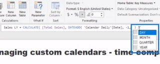 Perbandingan Masa Untuk Jadual Tarikh Bukan Standard Dalam LuckyTemplates