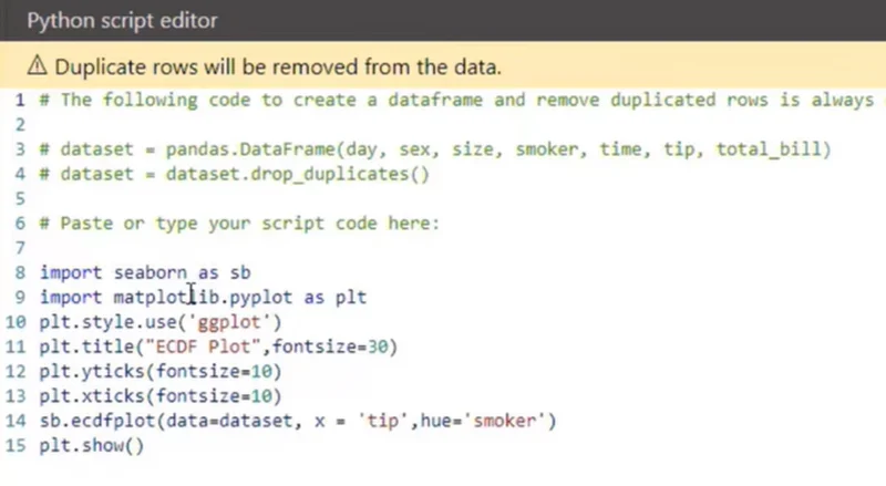 Cara Menggunakan Plot ECDF Dalam Python Dan LuckyTemplates