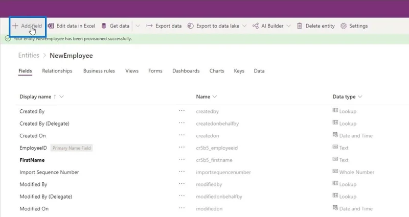 Penciptaan Entiti Perkhidmatan Data Biasa – LuckyTemplates