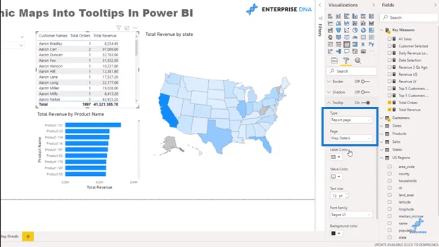 Visualisasi Data LuckyTemplates – Peta Dinamik Dalam Petua Alat