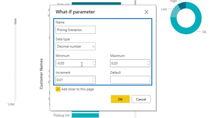 LuckyTemplates What If Parameter Untuk Model Data