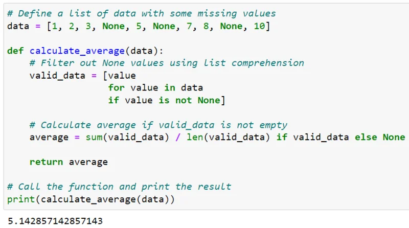 Null In Python: 7 Kes Penggunaan Dengan Contoh Kod