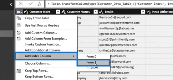 Editor Pertanyaan LuckyTemplates: Transformasi Baris & Lajur