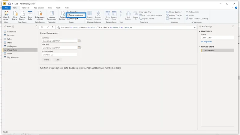 Mencipta Jadual Pertanyaan Tarikh Dinamik Dalam LuckyTemplates: Tutorial Editor Pertanyaan