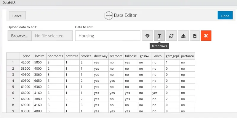 Edit Data Dalam R Menggunakan Pakej DataEditR