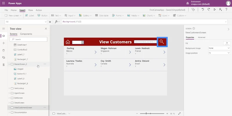 Imej PowerApps Digabungkan Dengan Pen, Kamera Dan Muat Naik Input Foto