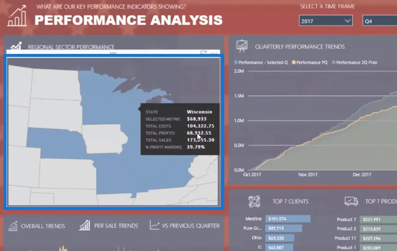 Visualisasi Peta Bentuk LuckyTemplates Untuk Analisis Spatial