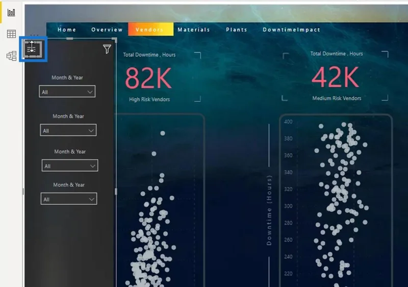 Report interattivi di LuckyTemplates: navigazione e segnalibri