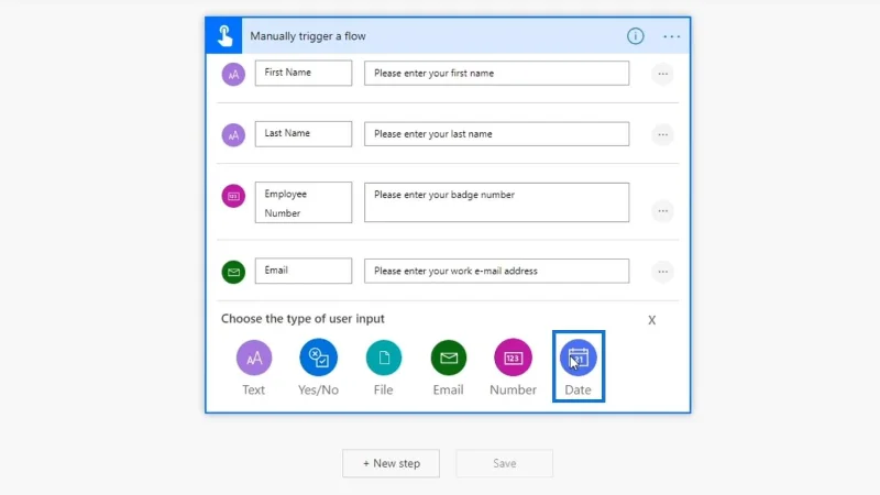 Input Aliran Kerja Dalam Microsoft Power Automate