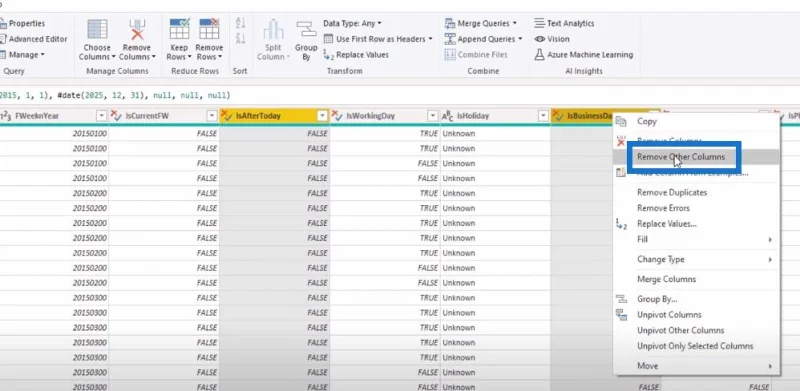 Jadual Tarikh Lanjutan Power Query M Fungsi