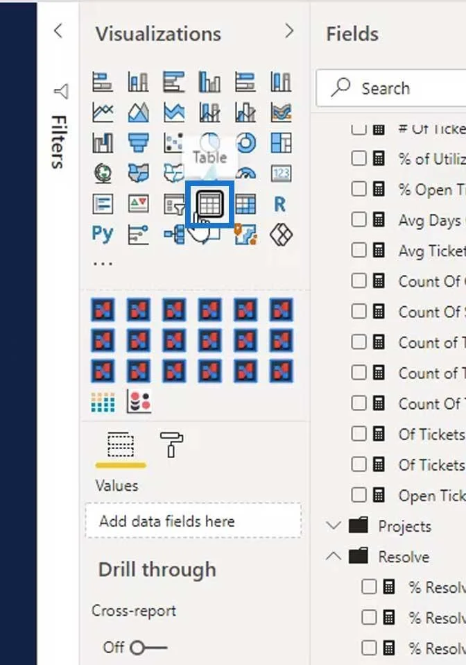 Carta Wafel: Visualisasi Tersuai LuckyTemplates