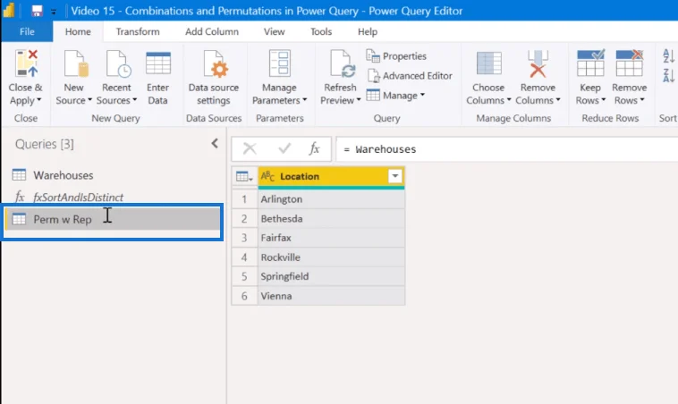 Analisis Kombinatorial Menggunakan Power Query Dalam LuckyTemplates