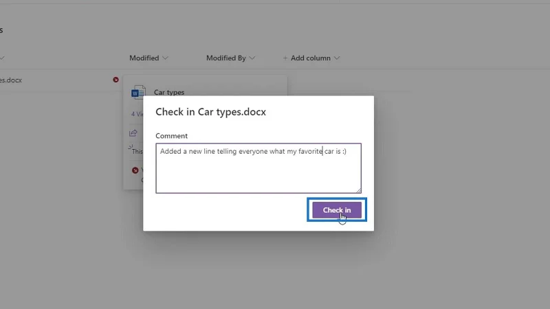 Daftar Keluar Dan Daftar Masuk Fail SharePoint