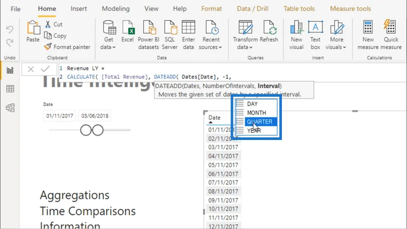 Patrones comunes de inteligencia de tiempo utilizados en LuckyTemplates