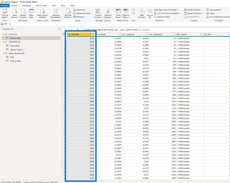 LuckyTemplates Map Visual: een aangepaste legende maken en toevoegen in LuckyTemplates