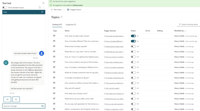 Ejen Maya Kuasa |  Langkah Untuk Membuat Chatbots