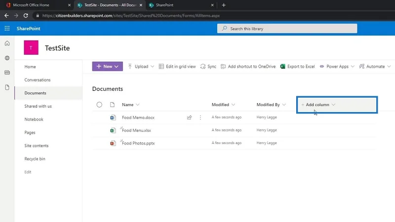 SharePoint-Dokumentbibliothek |  Anfänger-Tutorial