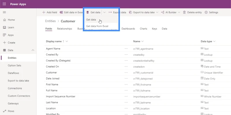 Data PowerApps: Cara Untuk Memuat Naik Dan Melihat Data Dalam Entiti