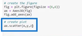 Cipta Plot Scatter 3D Menggunakan Python Dalam LuckyTemplates