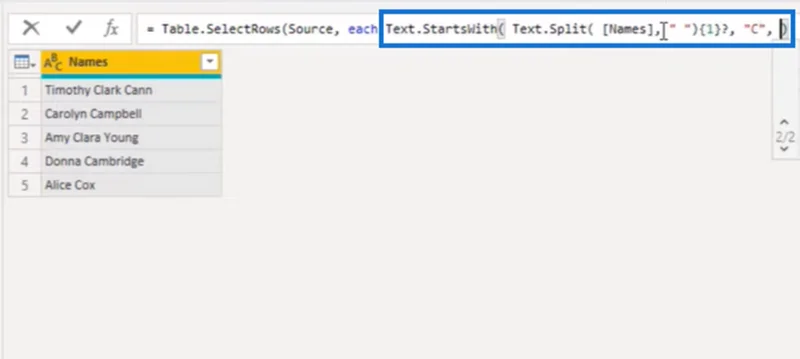 Penapis Power Query Oleh Tutorial Huruf Pertama Atau Watak Tertentu
