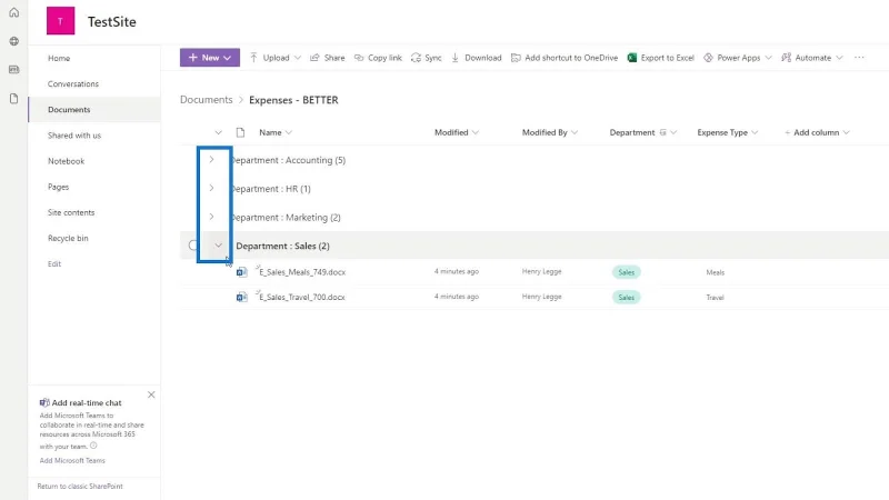 Penapisan Metadata Dalam Fail SharePoint