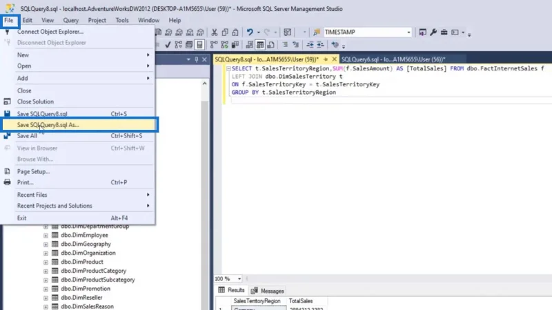 Muat Turun Dan Pemasangan Pelayan SQL