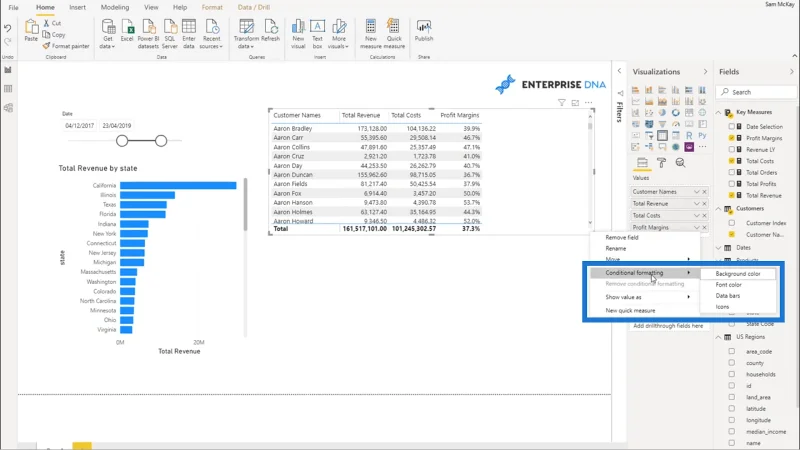 Mengira Margin Keuntungan Dinamik – Analisis LuckyTemplates Mudah Dengan DAX