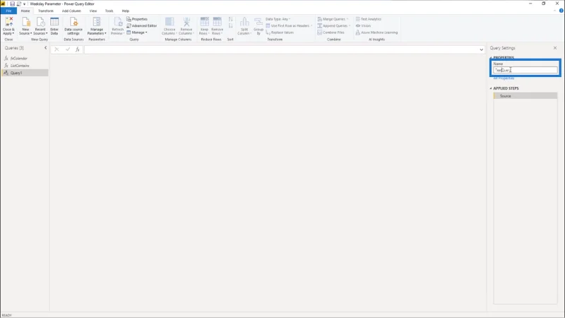 Fungsi M Untuk Jadual Tarikh – Cara Menambah Parameter Dalam Editor Pertanyaan