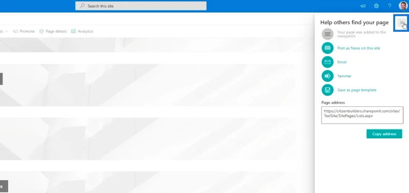 Menambah Navigasi Senarai SharePoint