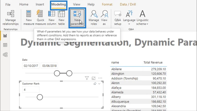 Segmentación dinámica con parámetros dinámicos: técnica avanzada de LuckyTemplates y DAX
